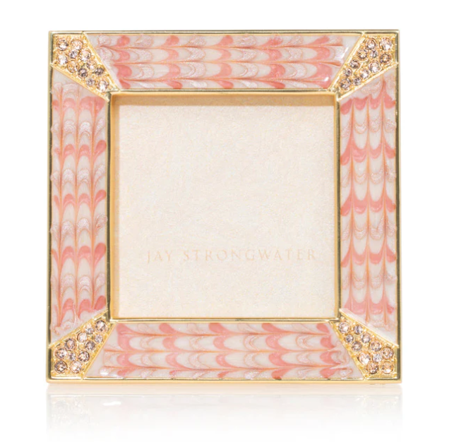 FRAME SQURE PAVE CORNER BOUDOIR #55144