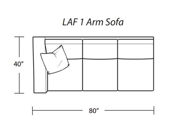 SECTIONAL 2PC X FRED IN AWASSI COAST #65037