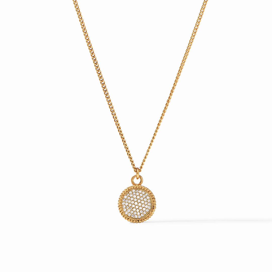 NECKLACE FLEUR DE LIS SOLITAIRE PCZ