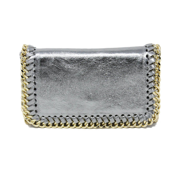 CLUTCH GOLD CHAIN STITCH