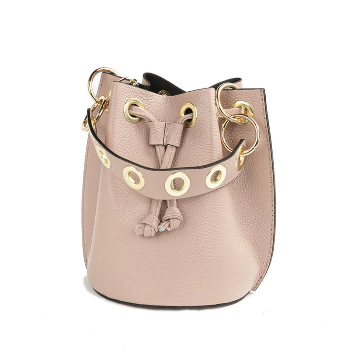 BAG BUCKET LEATHER SMALL