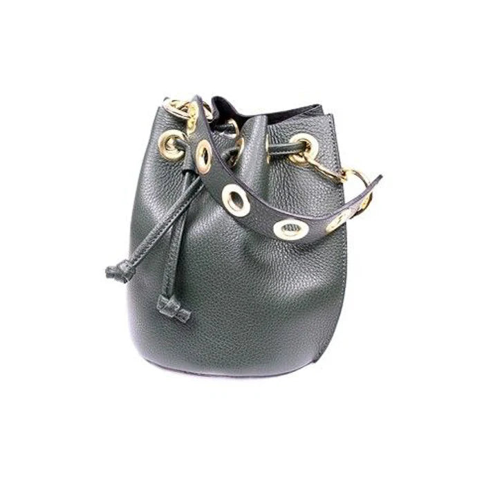 BAG BUCKET LEATHER SMALL