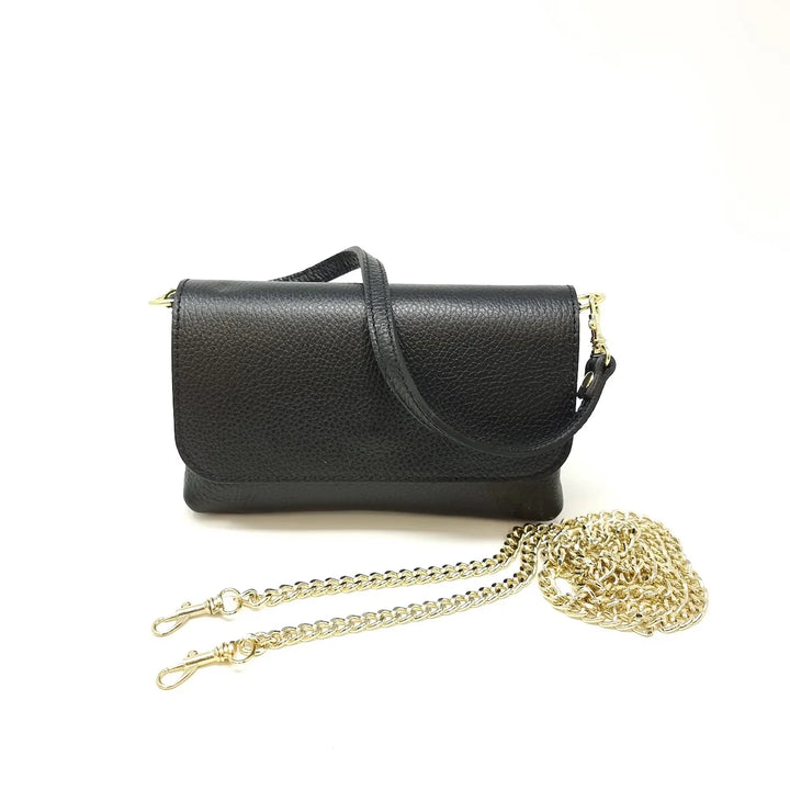 CLUTCH CROSSBODY LEATHER