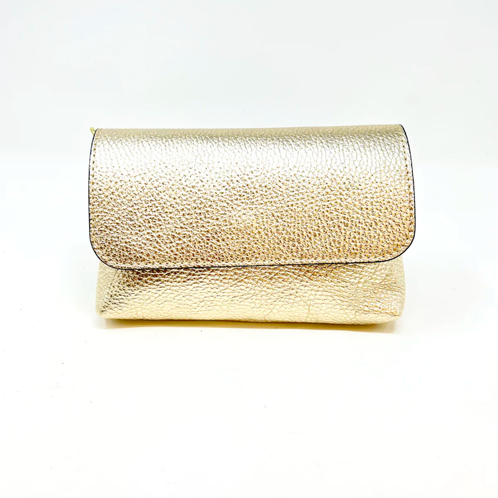 CLUTCH CROSSBODY LEATHER
