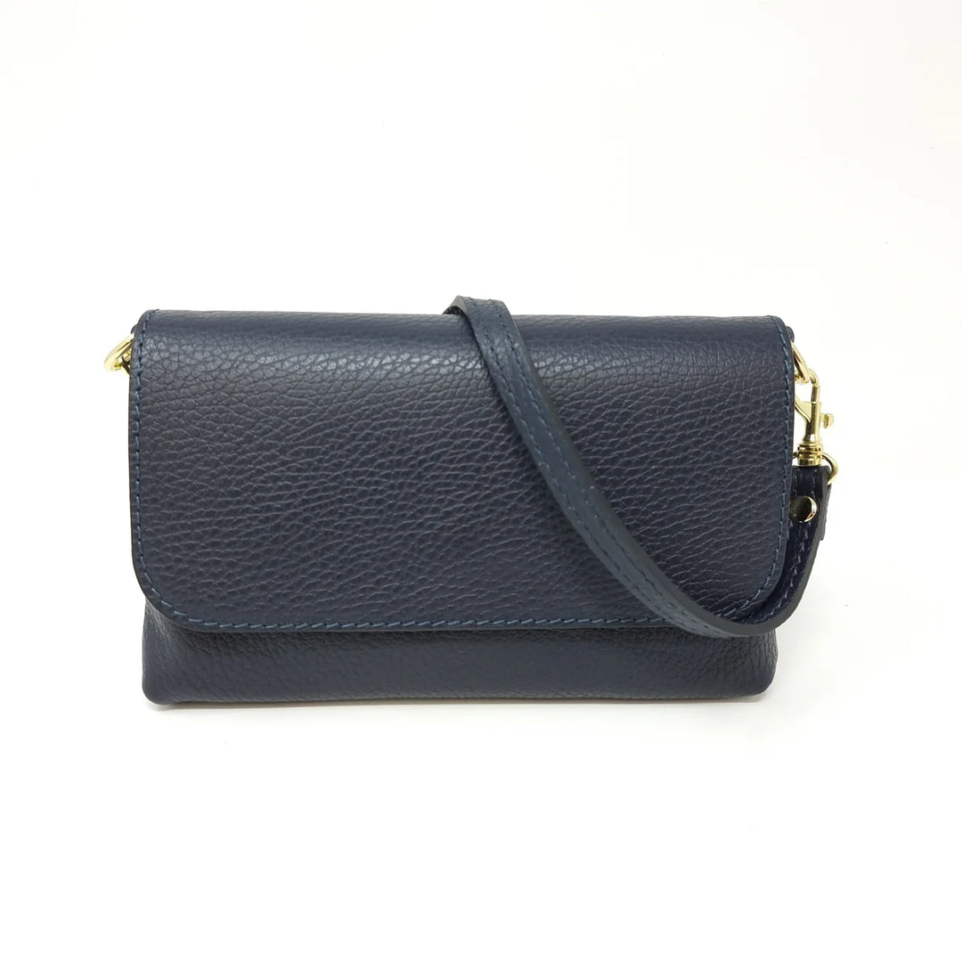 CLUTCH CROSSBODY LEATHER