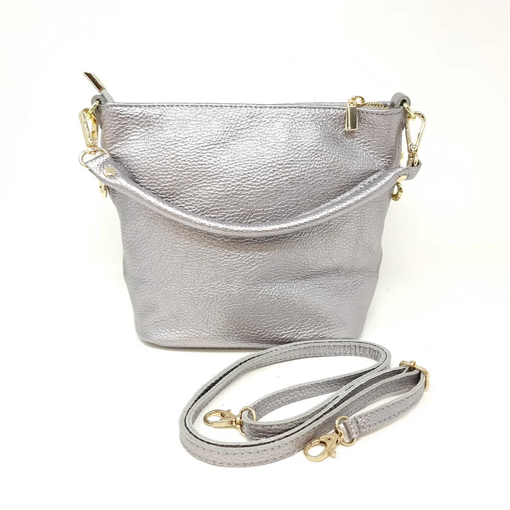 BAG LEATHER MID ZIPPER