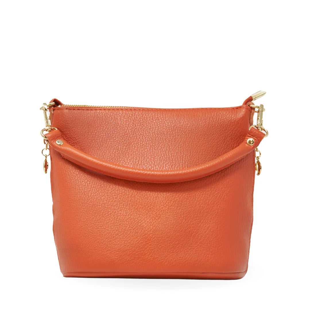 BAG LEATHER MID ZIPPER