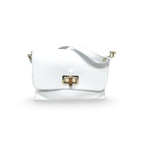 CLUTCH CROSSBODY LEATHER WITH LOCK