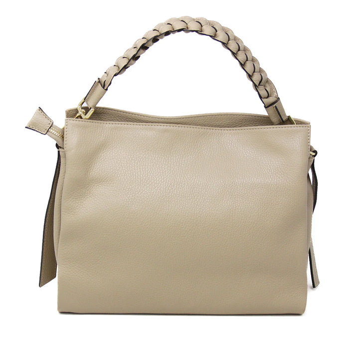 HANDBAG LEATHER TOP HANDLE