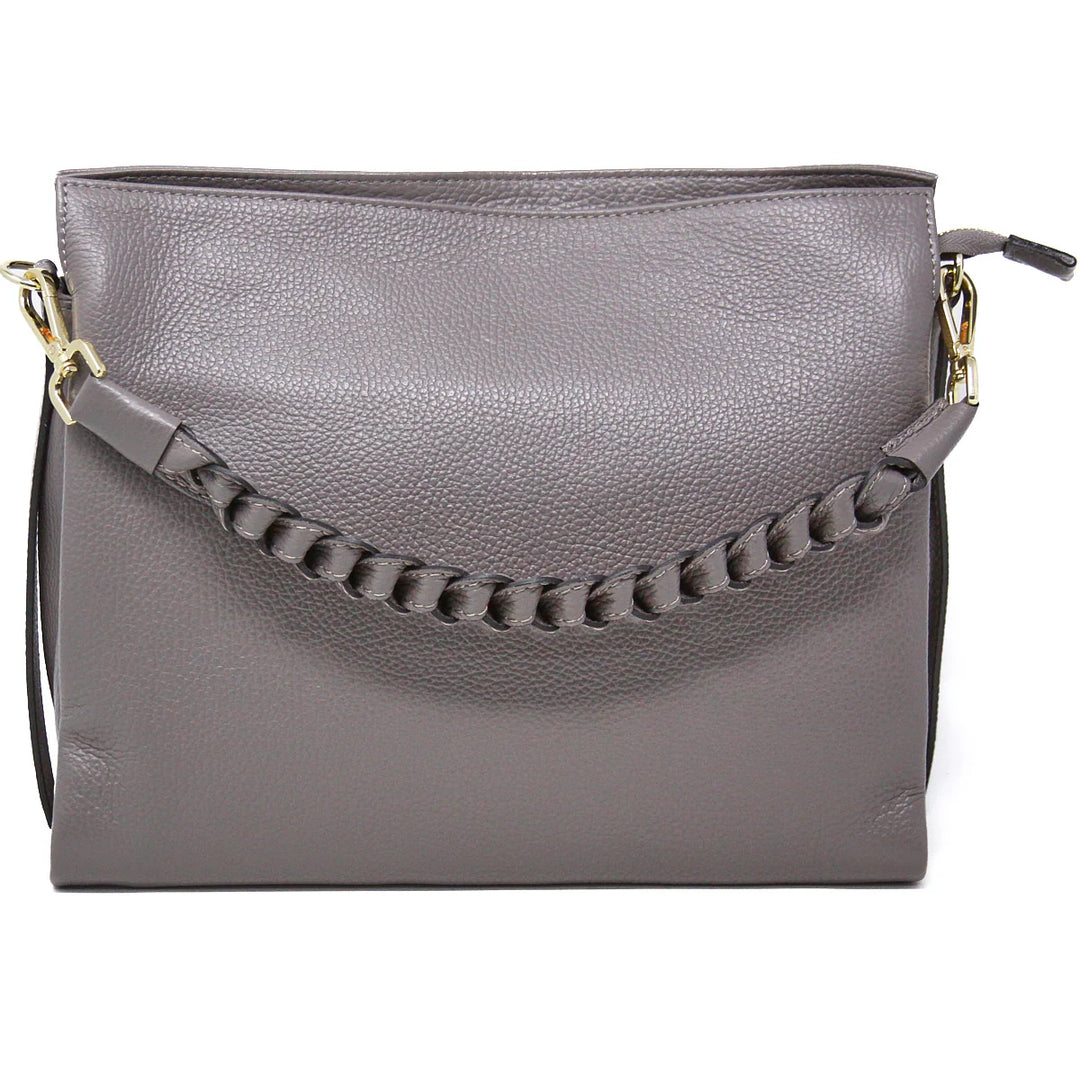 HANDBAG LEATHER TOP HANDLE
