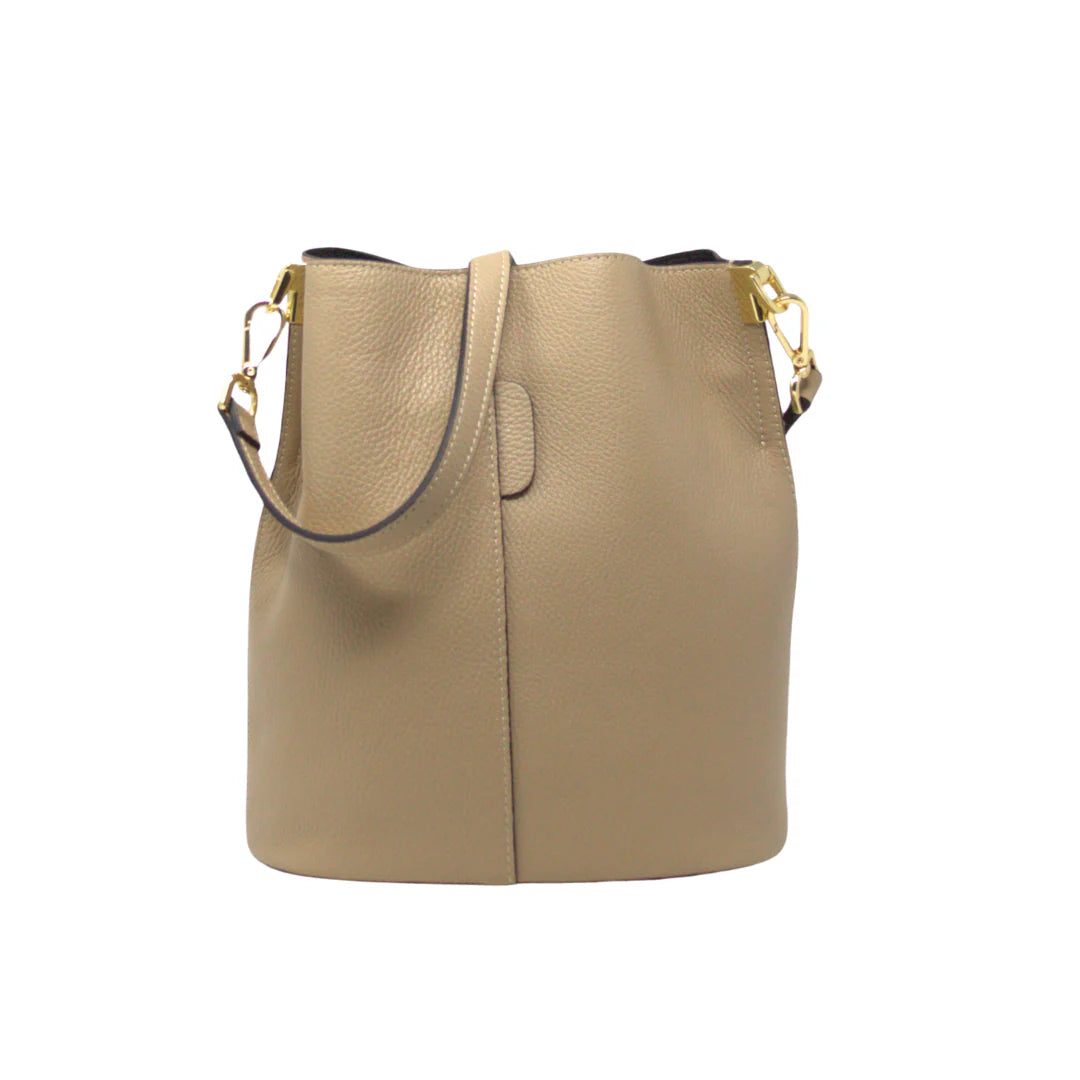 BAG TOTE LEATHER BUCKET
