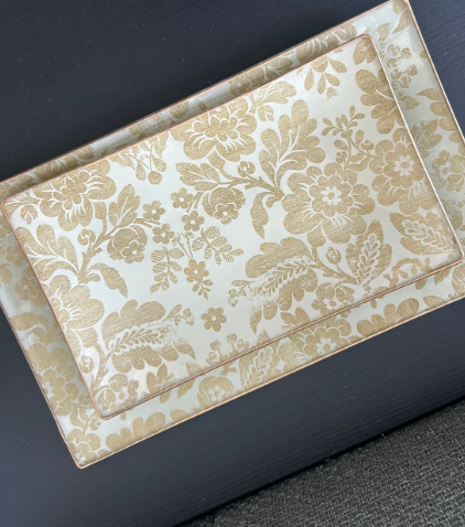 PLATE GOLD RECTANGULAR (3 SIZES)
