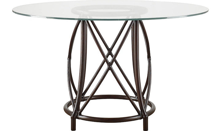 GONDOLA ROUND COUNTER HEIGHT DINING TABLE