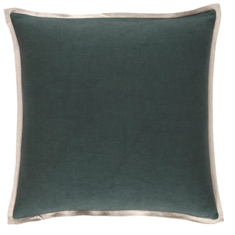 PILLOW DECORATIVE VELVET/LINEN (Available in 2 Colors)