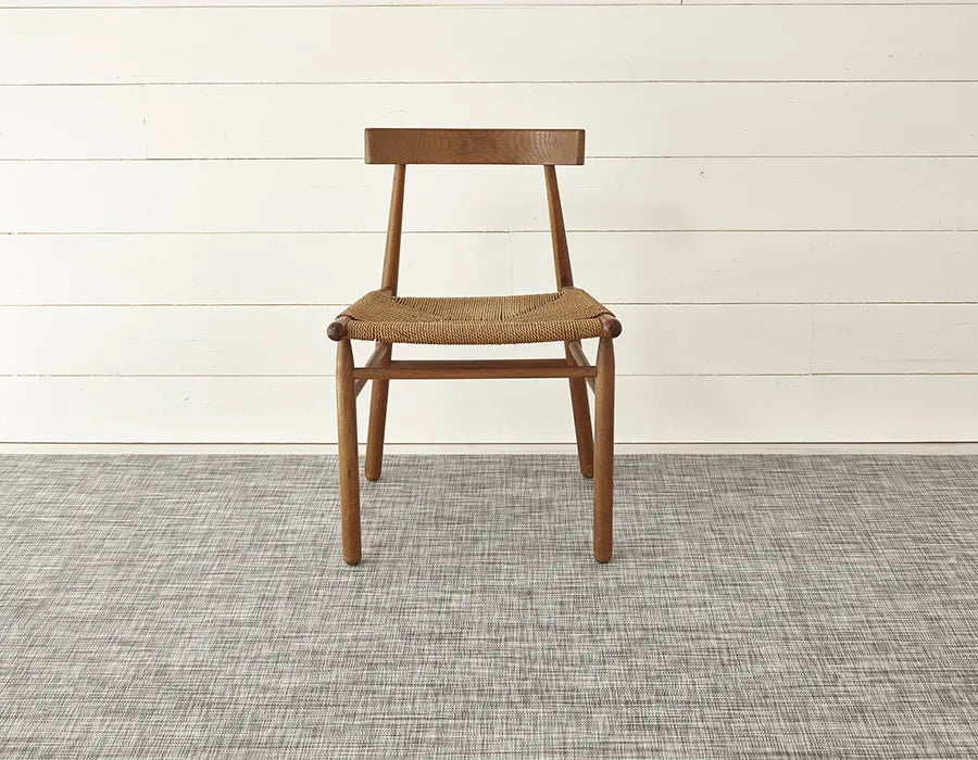 CHILEWICH FLOORMAT MINI BASKETWEAVE GRAVEL (Available in 4 Sizes)