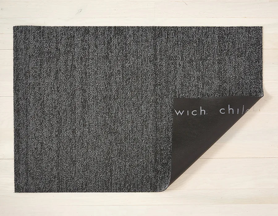 CHILEWICH FLOORMAT HEATHERED SHAG GREY (Available in 3 Sizes)