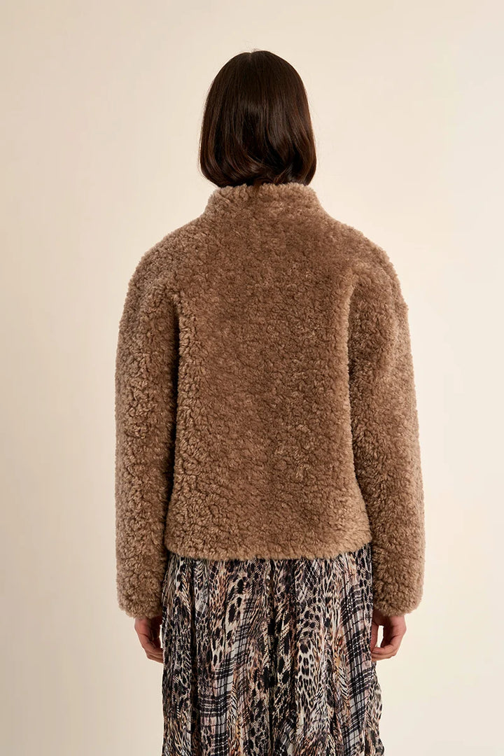 COAT IMITATION SHEEPSKIN SHORT