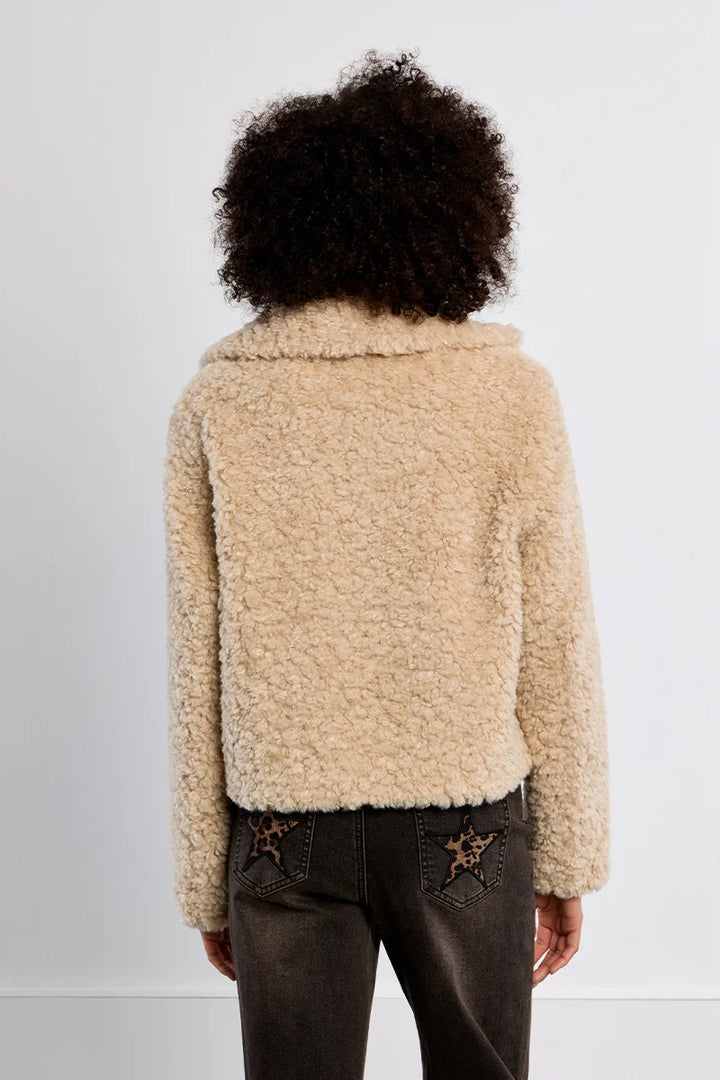 JACKET SHEARLING STRAIGHT