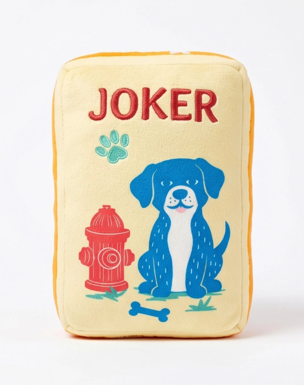 DOG TOY MUTTJONG TILE PLUSH