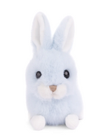 TOY PLUSH BUNNY HEAVEN BLUE