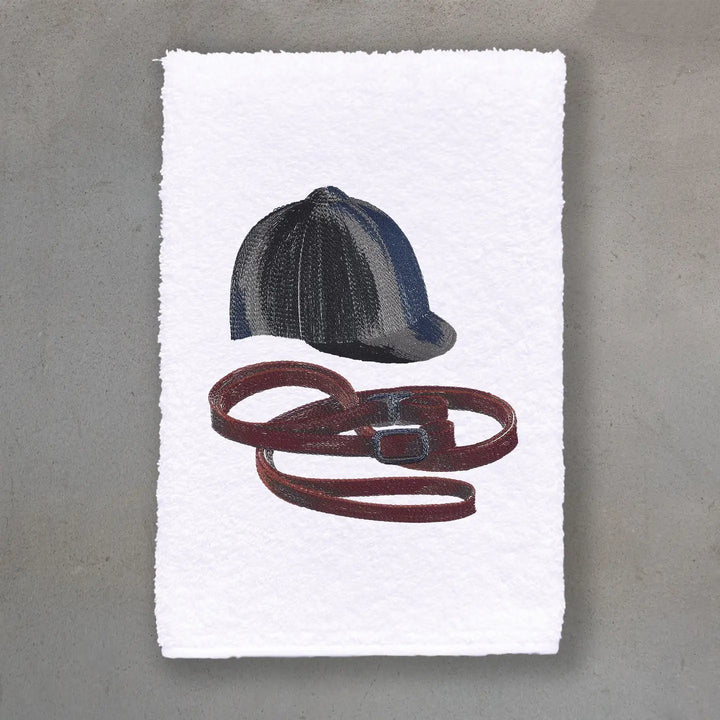 GUEST TOWEL HELMET WHITE