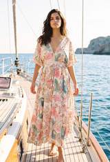 SEYCHELLES DRESS IN HERON IVORY