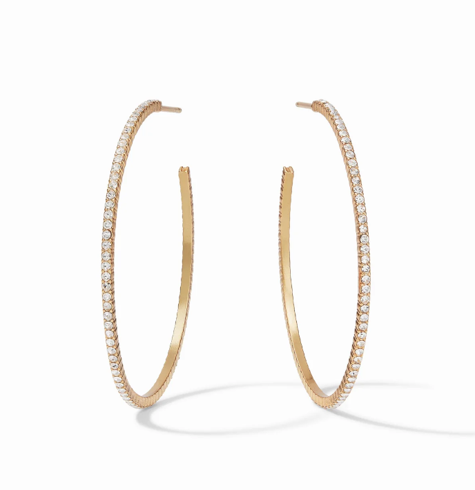 EARRING WINDSOR HOOP CZ