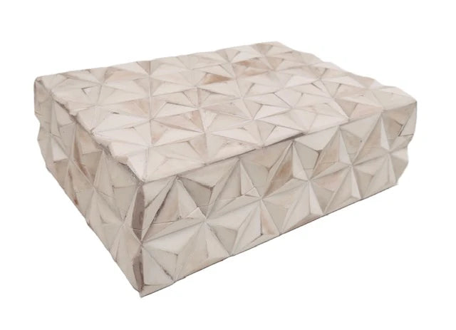 BOX WHITE 3D TRIANGLE