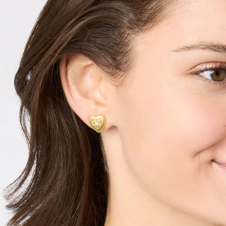 EARRING STUDS HEART