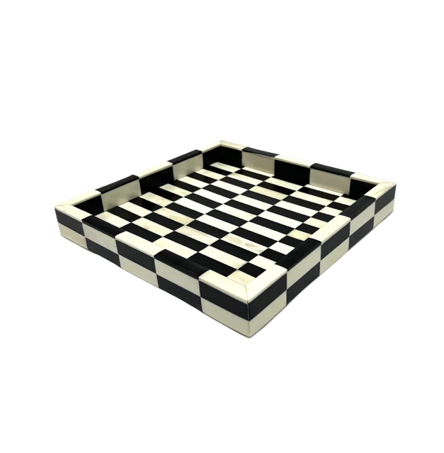TRAY BONE WHITE & BLACK