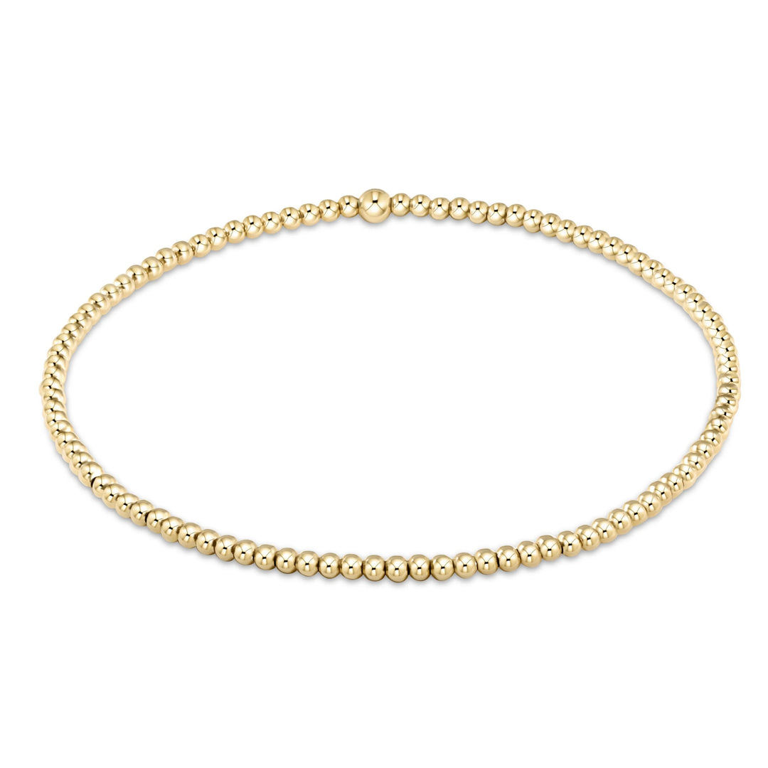 BRACELET CLASSIC GOLD 2MM