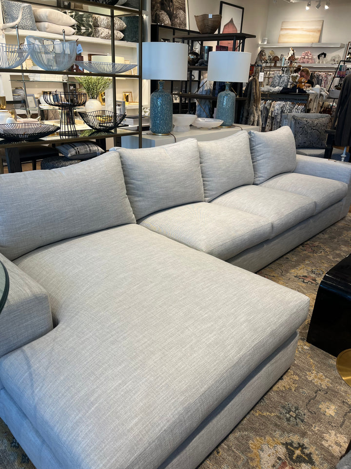 SECTIONAL 2PC ELLAE IN TURIN LIMESTONE #65054