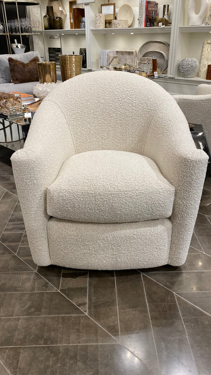 CHAIR CARTER SWIVEL IN POPCORN BUFF #69097