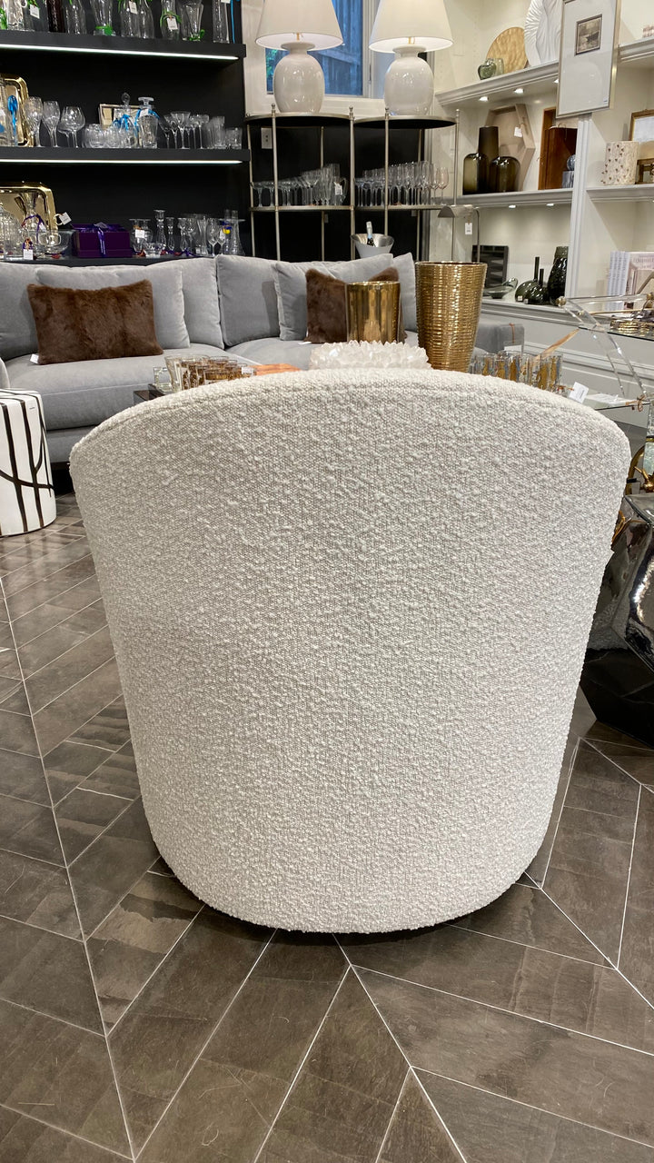 CHAIR CARTER SWIVEL IN POPCORN BUFF #69097