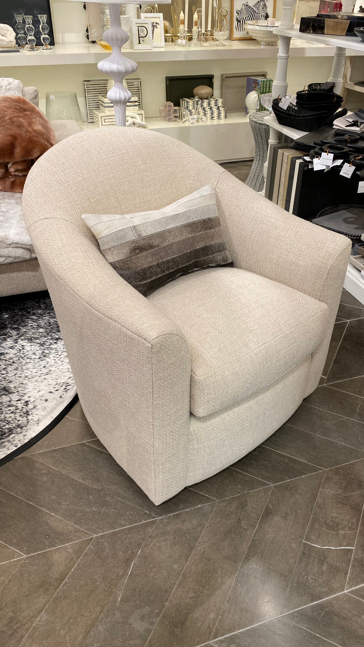 CHAIR CARTER SWIVEL IN POPCORN BUFF #69097