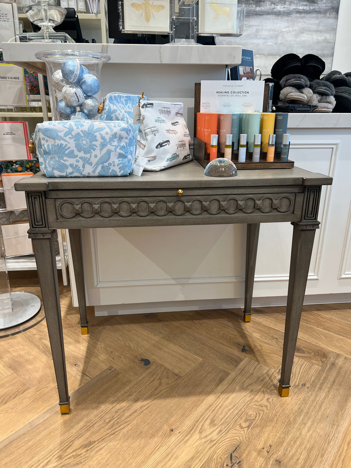 SIDE TABLE BRASS LINKS #53190