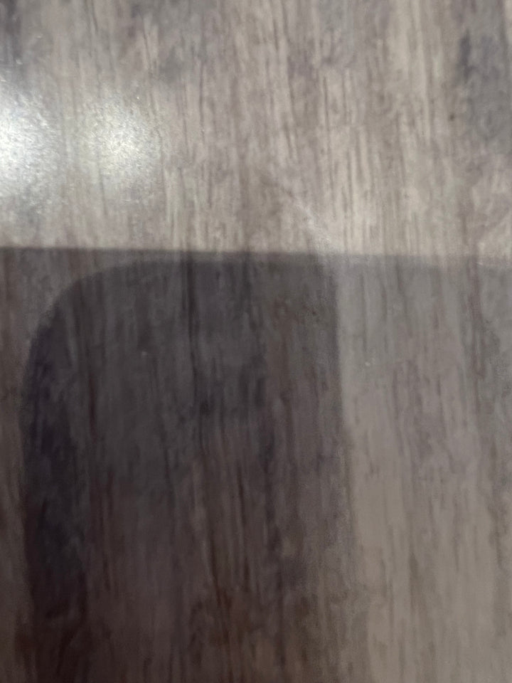 DESK CURVED IN GREY EUCALYPTUS #55891