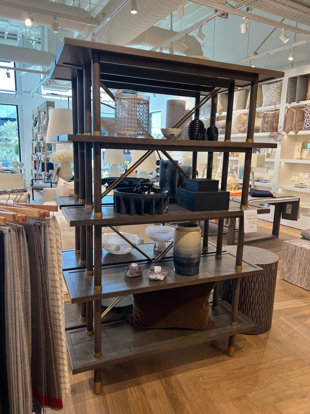 BISCAYNE ETAGERE - MINK GREY #60403