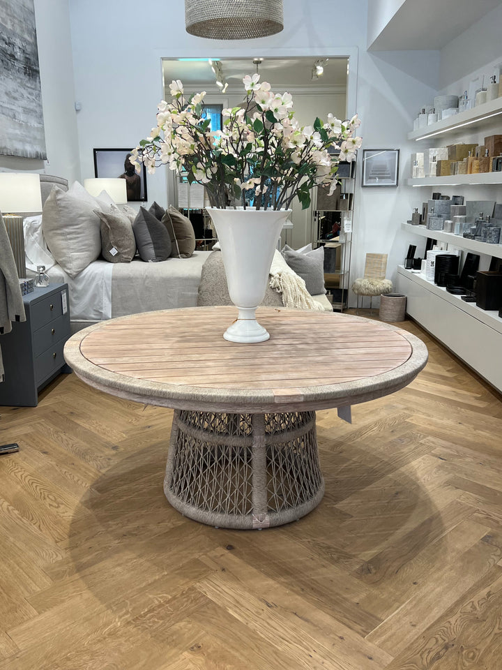 DINING TABLE TEAK WOOD FRAME #47251