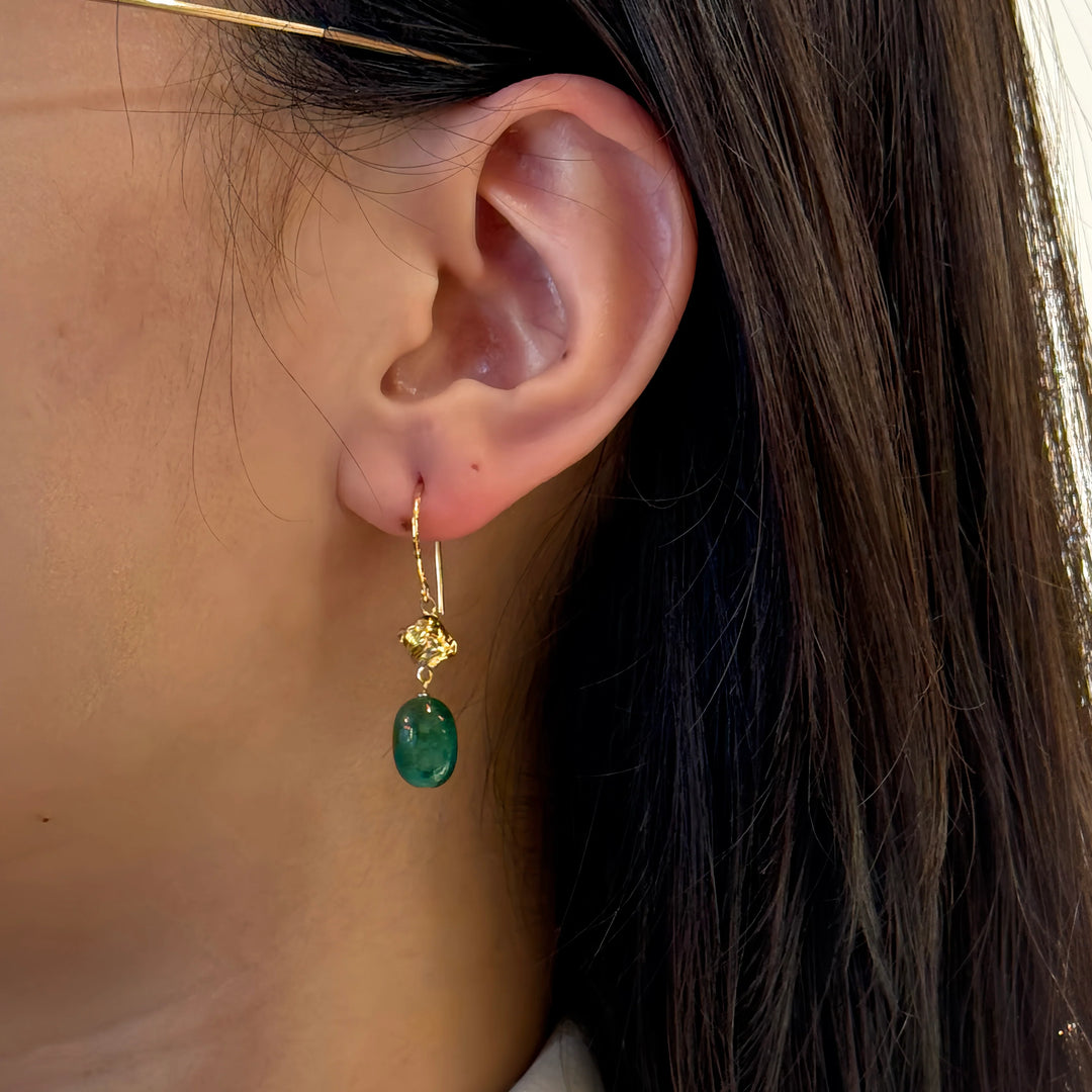 EARRING EMERALD CANDY