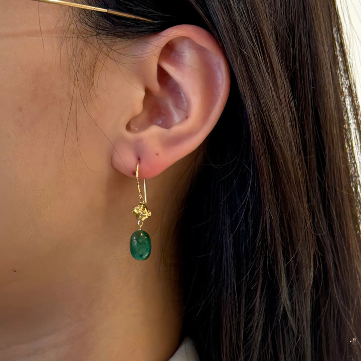 EARRING EMERALD CANDY
