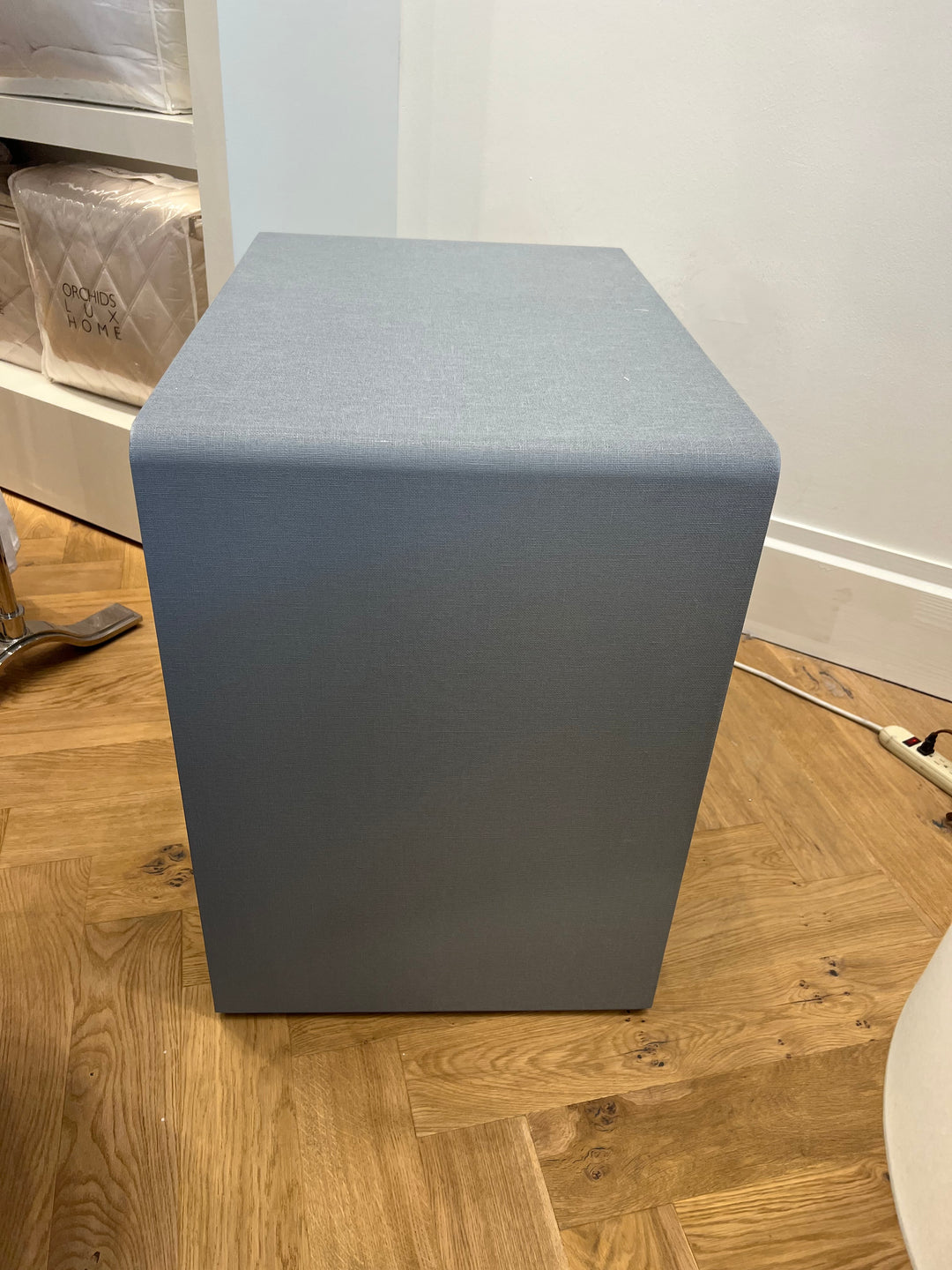 CHEST 3-DRAWER LINEN GRAY #55105