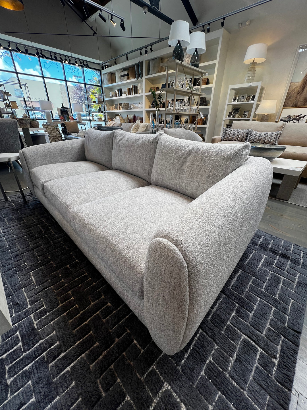 SOFA BOUCLE BEIGE TAN #71390