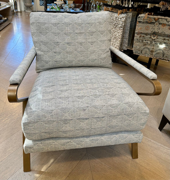 CHAIR WITH BRASS IN TABORA POOL #62717