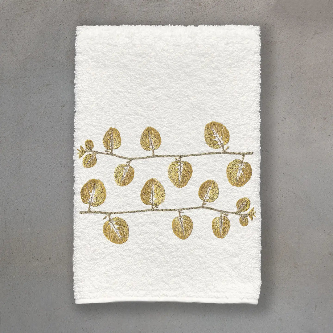 GUEST TOWEL ROMA STANZA GOLD