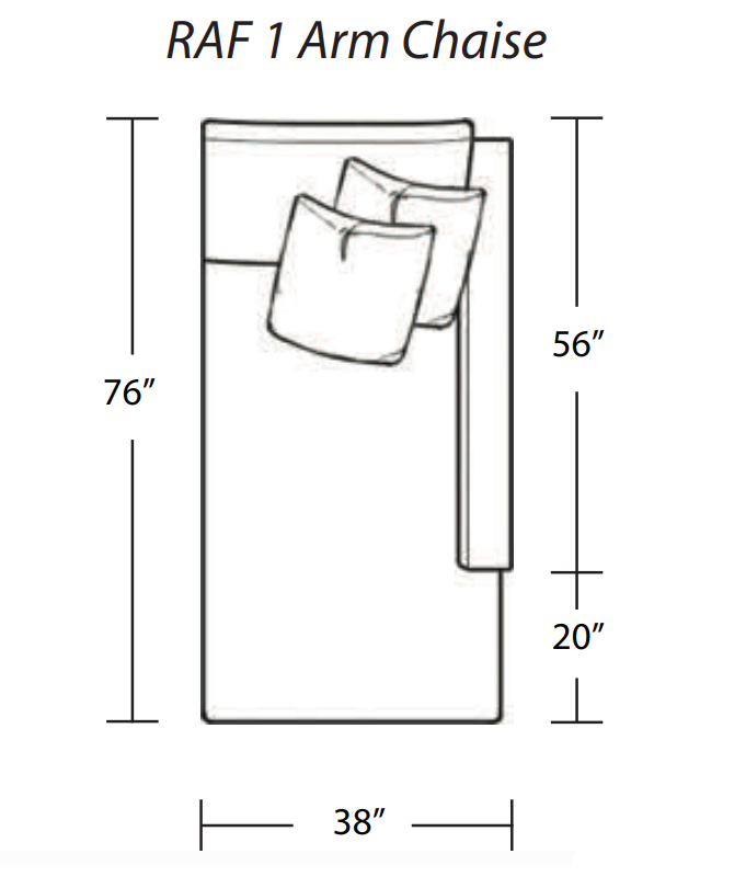 SECTIONAL 2PC JAX IN SAVVY LINEN #61295