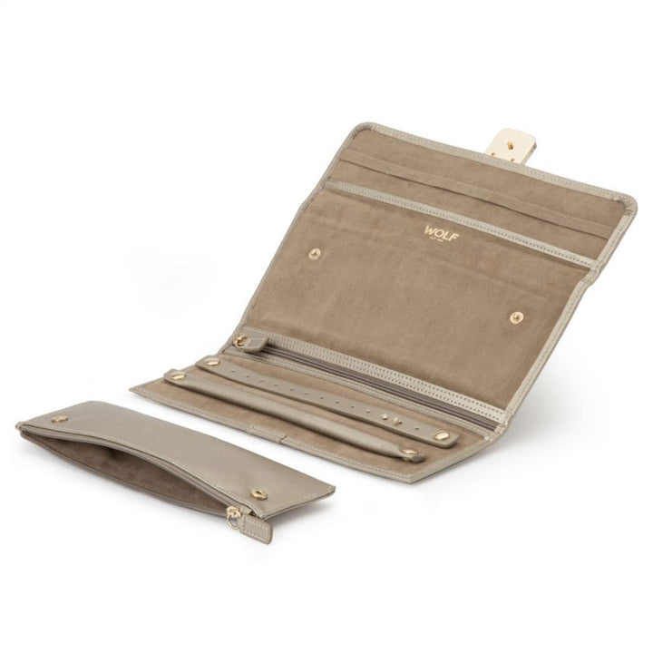 JEWELRY ROLL PEWTER PALERMO #77655