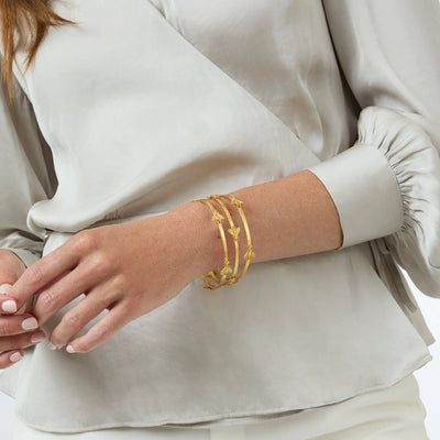BANGLE BEE GOLD CZ