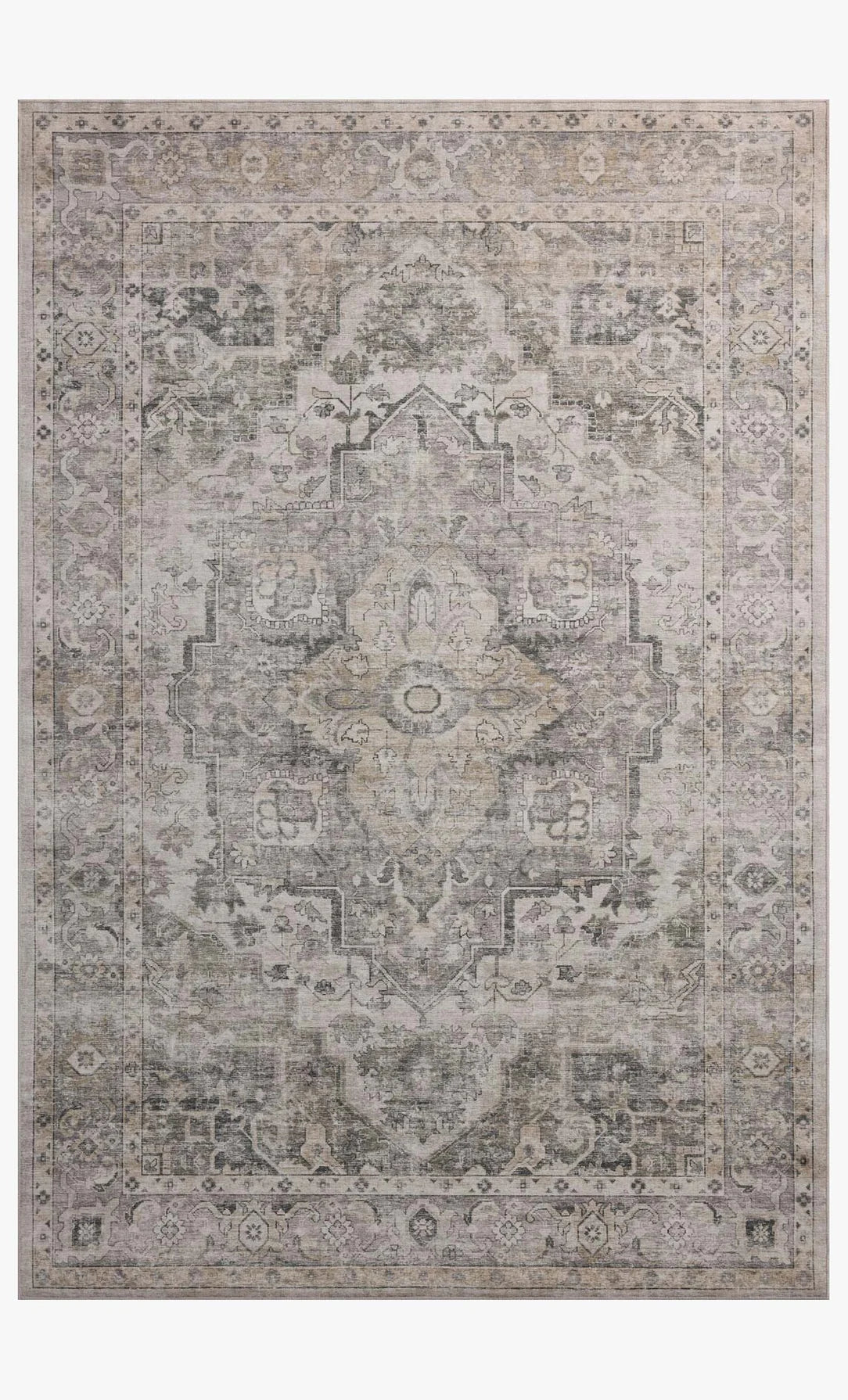 RUG JOS SILVER NATURAL 2'3"X3'9"