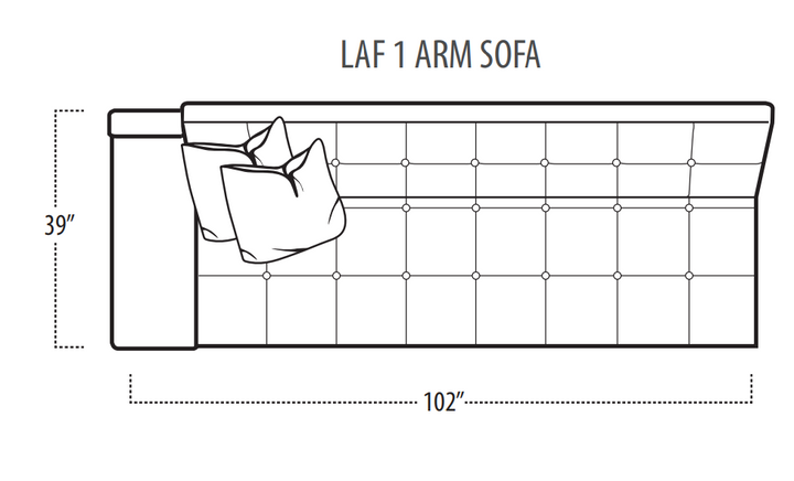 SECTIONAL 2PC KODA IN JEPSON SHELL #62693